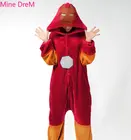 Кигуруми, комбинезон, Фланелевая пижама, одежда для сна, мультяшный Железный женский костюм, зимняя Пижама для женщин