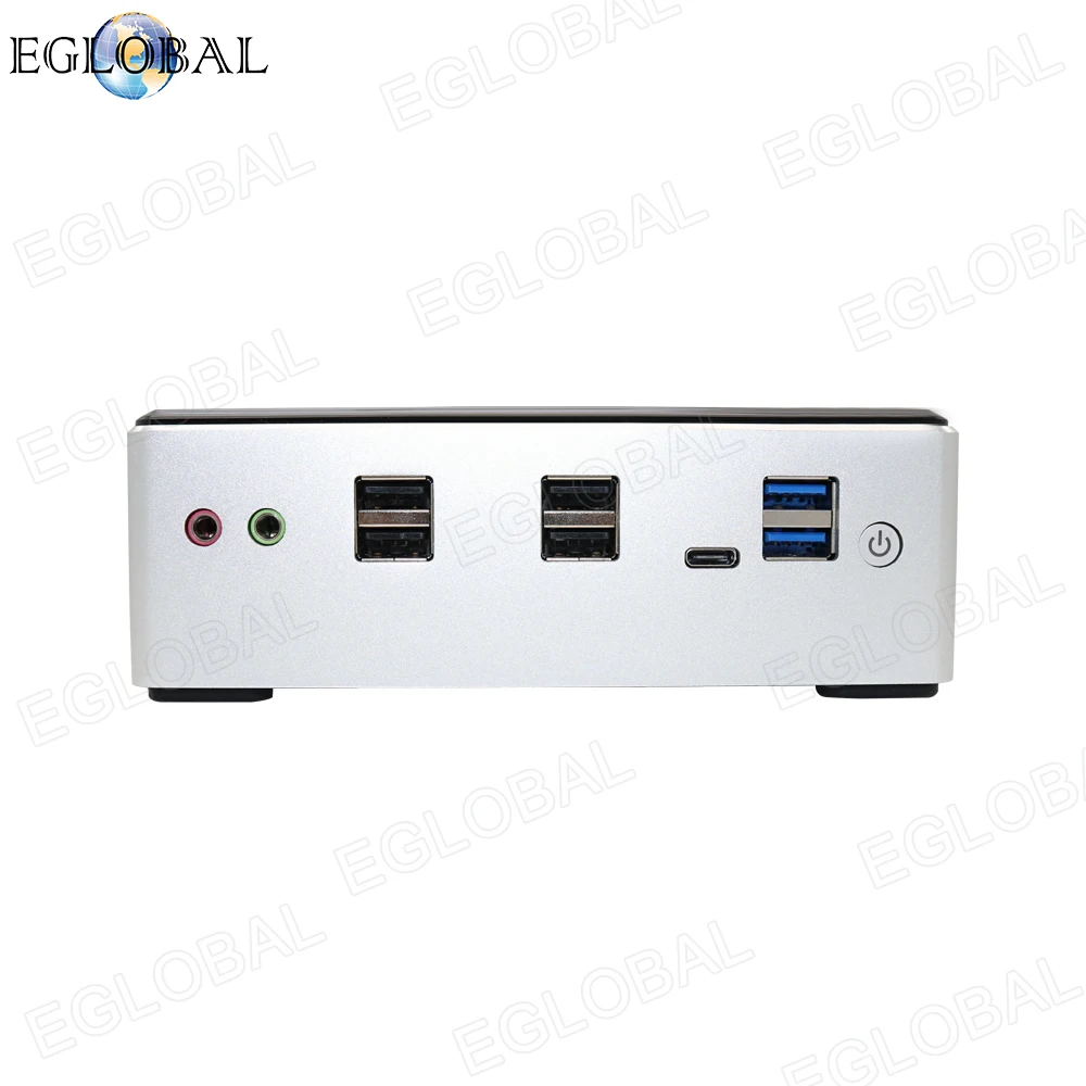Настольный мини-ПК EGLOBAL i3 /i5 8250U /i7 8550U двойной Lan NVMe SSD макс. 32 ГБ DDR4 HDMI DP дисплей |