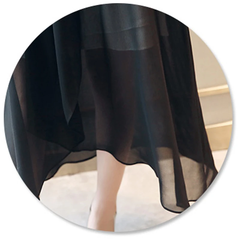 

Summer new chiffon Cardigan women white Casual Long section Blouses & Shirts Vintage Loose Large size Cardigan Blouses