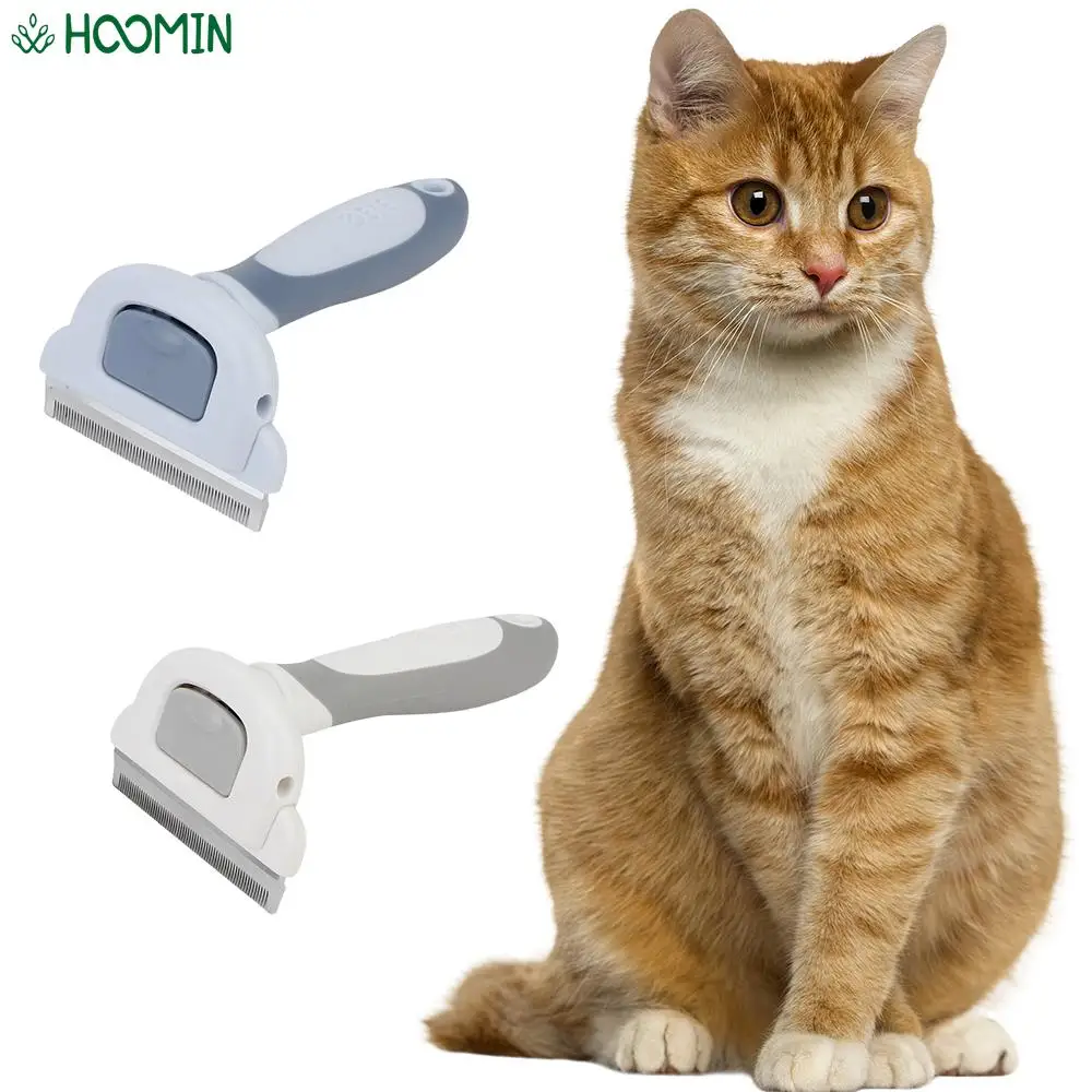 

Расческа для удаления шерсти домашних животных, съемная щетка для груминга кошек и собак