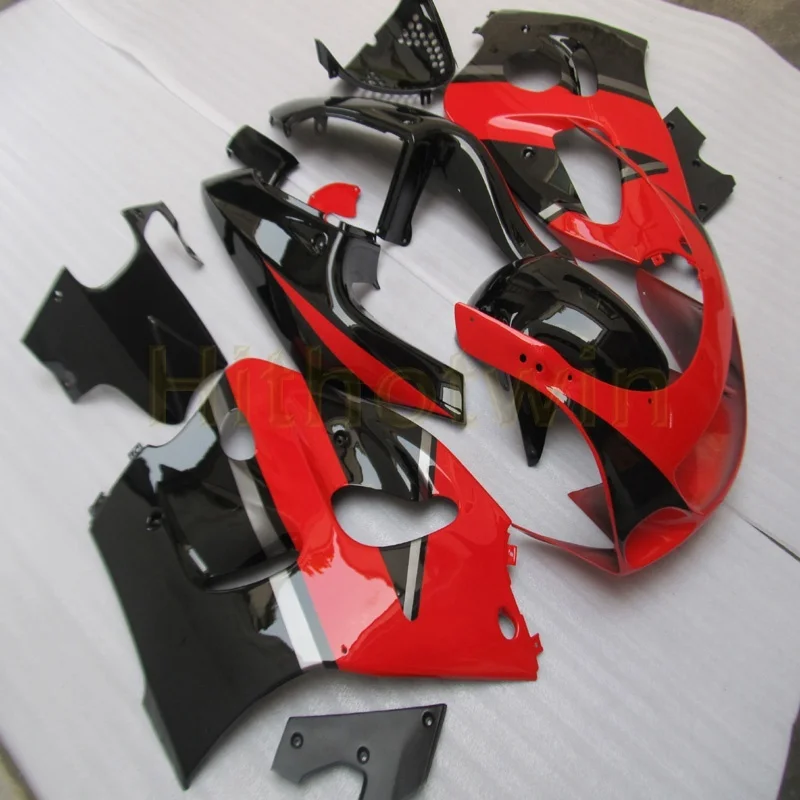 

Custom motorcycle article for GSXR600/750 1996 1997 1998 1999 2000 GSX-R600 ABS Fairings red black