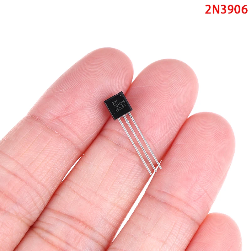 

100pcs/lot 2N3906 PNP Straight Insert TO-92 Throught Hole Good Quality