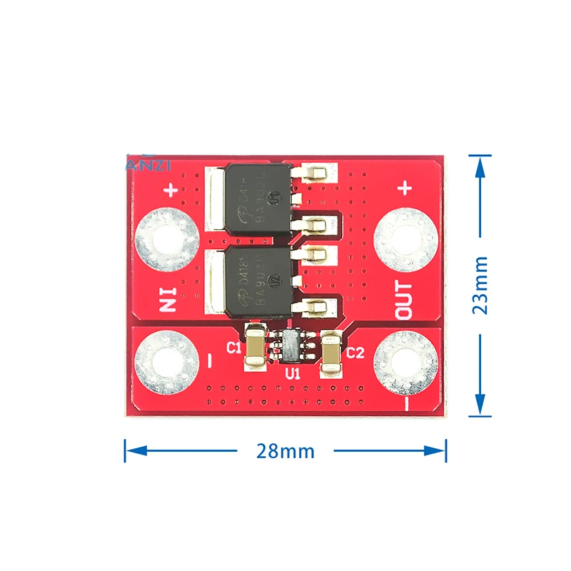 

15A ideal diode, low dropout diode, solar anti-reverse irrigation and charging reverse irrigation protection