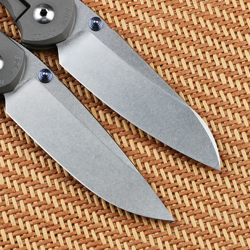 Складной нож Green Thorn Inkosi лезвие M390 + титановая ручка TC4 карманный для кемпинга