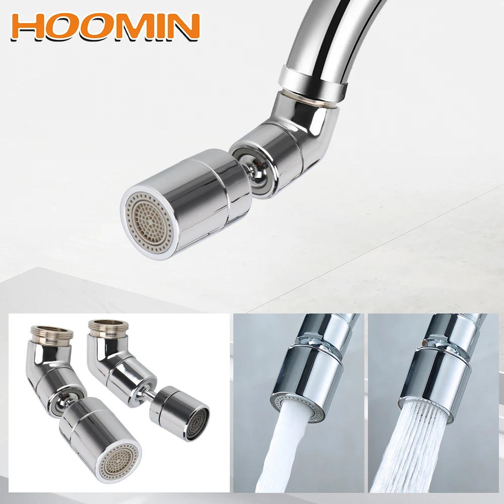 

HOOMIN кран распылитель аэратор с защитой от брызг кран поворотная головка распылителя 360 ° Вращающийся Регулируемый фильтр для воды волос акс...