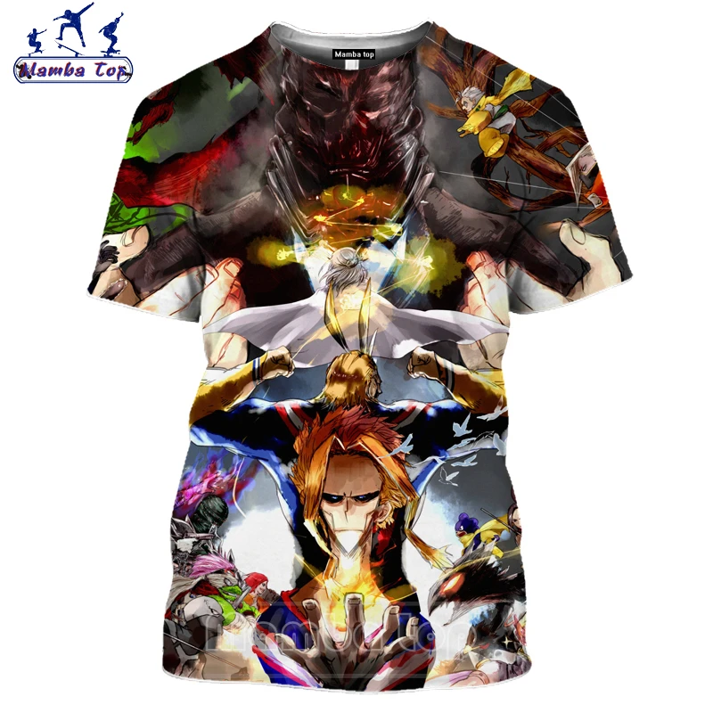 Футболка Mamba Top Boom Girl Jiro Kyoka для кемпинга Мужская футболка с 3D принтом комиксов