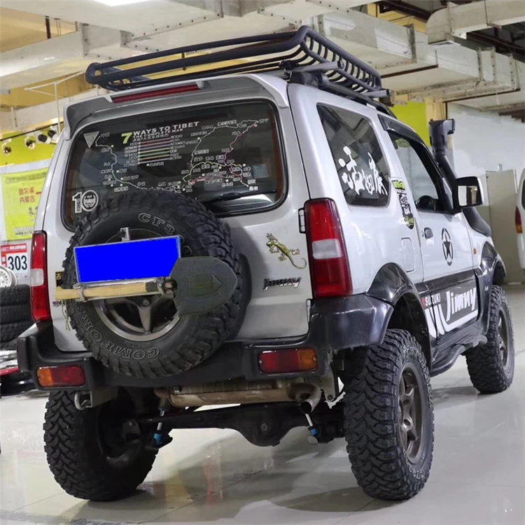 Спойлер для Jimny 2007-2014 Suzuki JIMNY спойлер DLEK из АБС-пластика цвет заднего крыла
