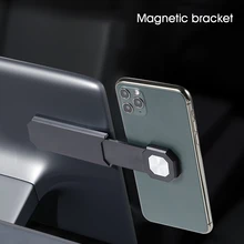 Phone Mount Adjustable Monitor Expansion Bracket Car Magnetic Screen Side Phone Support Holder for Tesla Model 3 Y X S