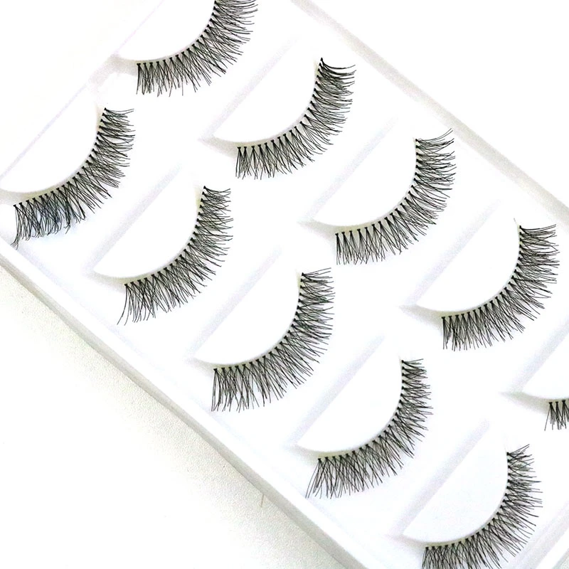 5 пар 3D ресниц натуральные накладные ресницы драматический объем Поддельные