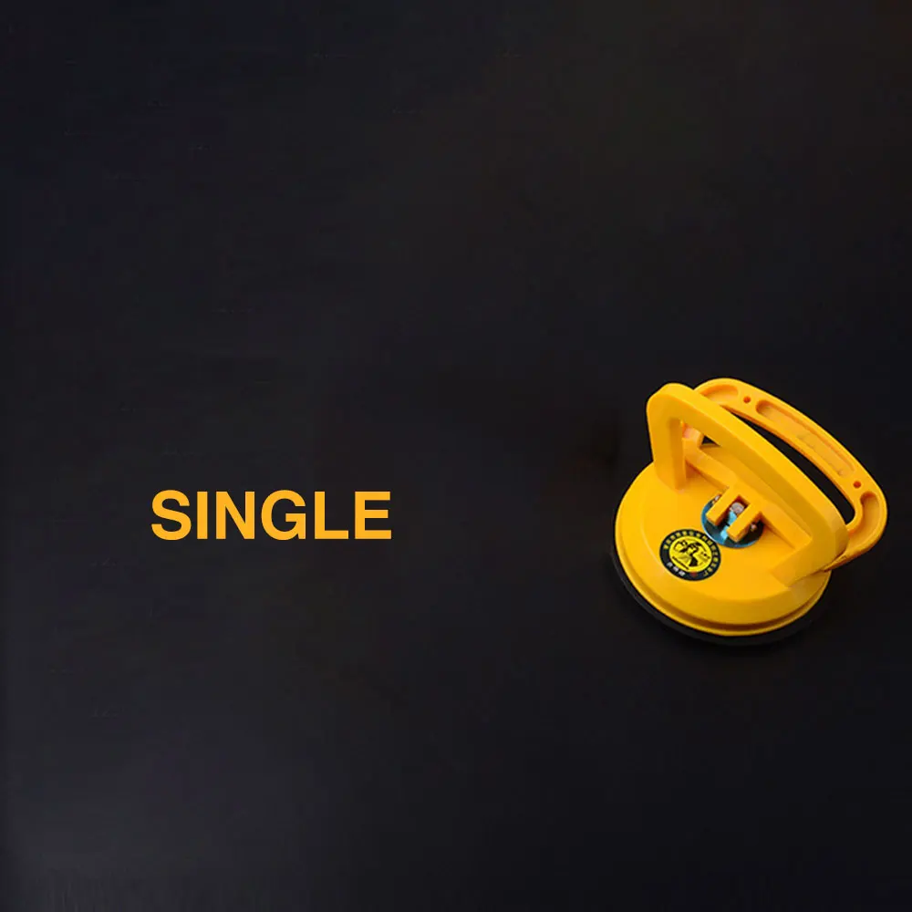 GT Одиночная резиновая присоска из алюминиевого сплава 145 кг круглая стеклянная