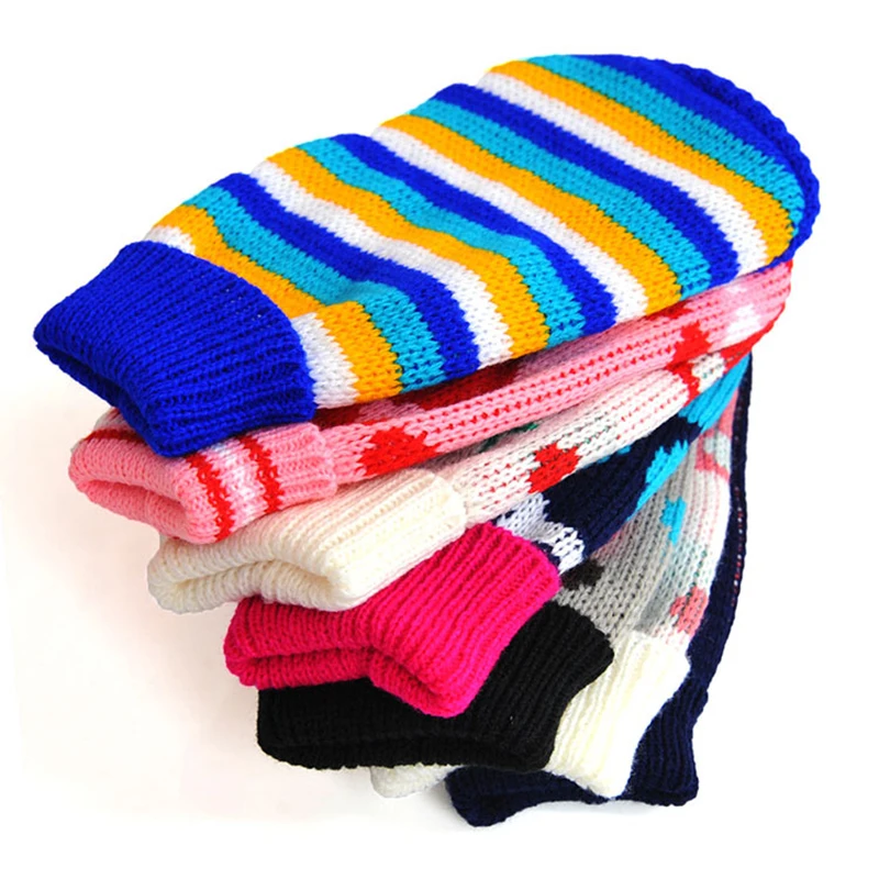 Рождественский свитер для собак пуловер щенков кошек наряды зимняя одежда