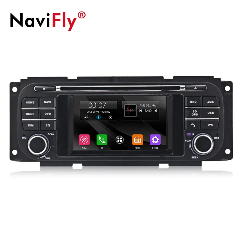 Сенсорный scrren 4,3 ''Автомобильный мультимедийный плеер для Chrysler/Dodge Jeep Grand Cherokee head Авто поддержка DVD плеер gps навигатор ipod