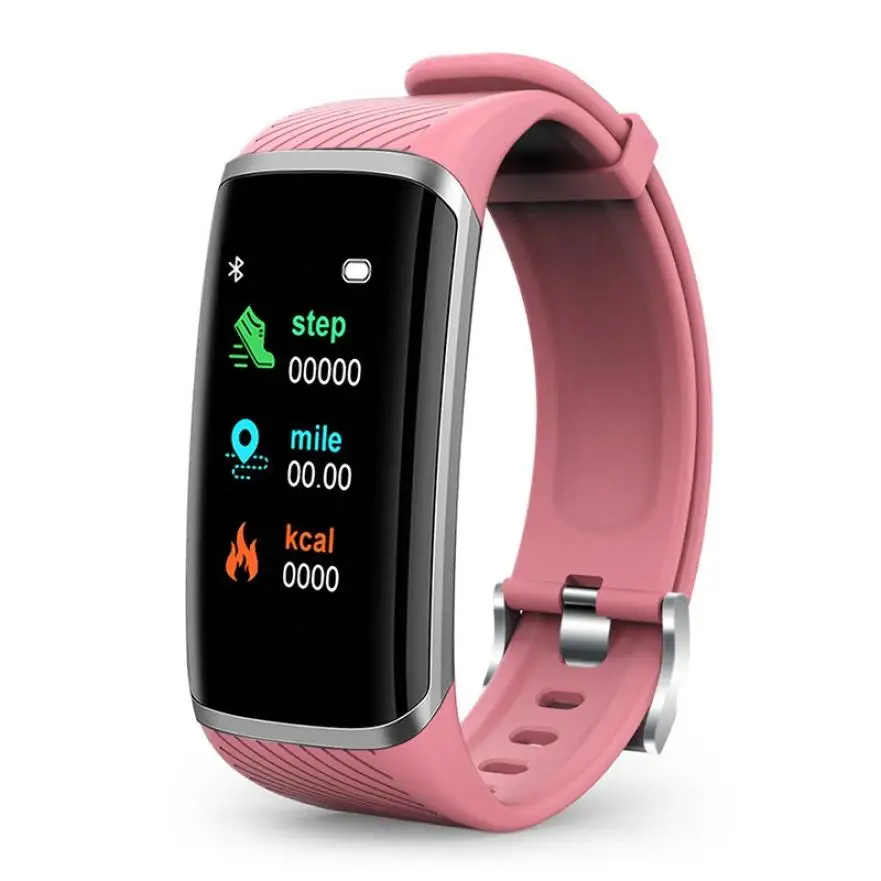 

1.14" Smart Watches Band IP67 Waterproof Sport Fitness Tracker Blood Pressure Heart Rate Sleeping Monitor Smart Bracelet