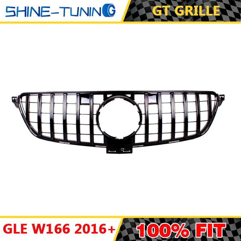 Передняя решетка для GLE class W166 W292 GT R AMG купе 63 63S GLE300 GLE320 G350 без эмблемы 2016 +|Гоночные