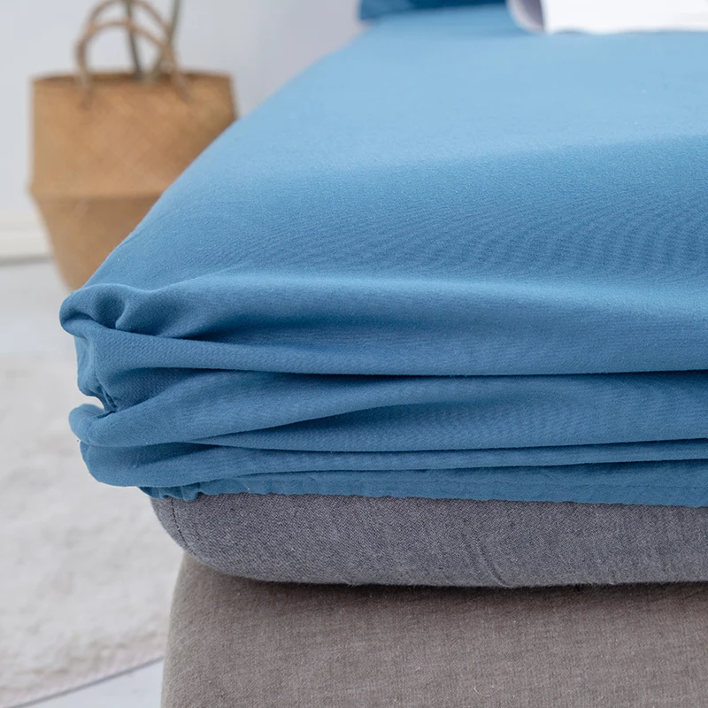 Простыня на резинке однотонная набор матрасов с четырьмя углами простыня