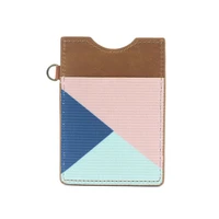 slim minimalist genuine leather wallet men women crazy horse cowhide rfid blocking vertical card holder elastic purse