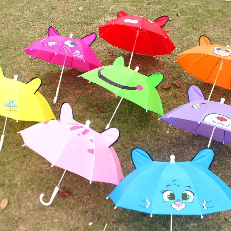 Креативные милые начальной школы детский сад длиной 42 см зонтик для мальчиков и