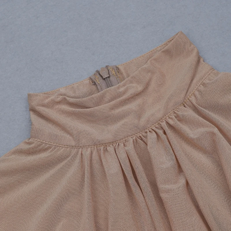 VGH осенний комплект из двух предметов Женская водолазка с пышными рукавами