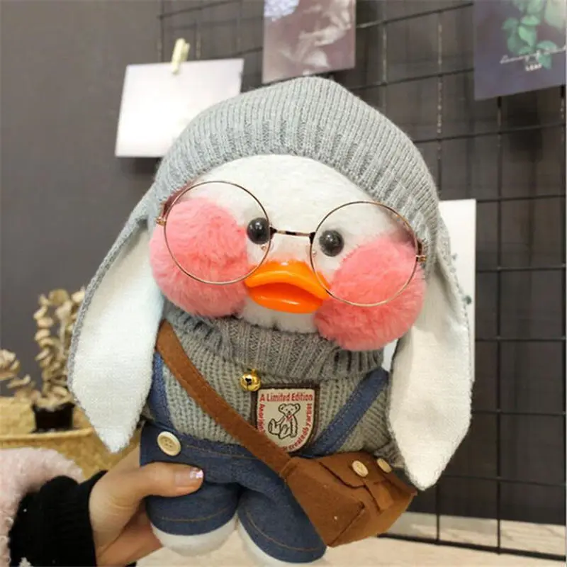 30 см милый Plushie Lalafanfan желтая утка плюшевая игрушка Животные Мягкие плюшевые