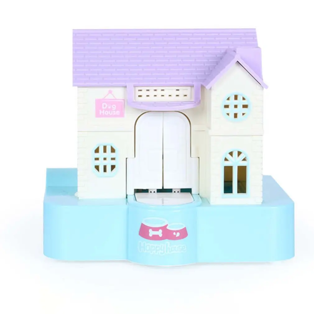 Милый щенок кража денег монета коробка для еды деньги электрическая музыкальная