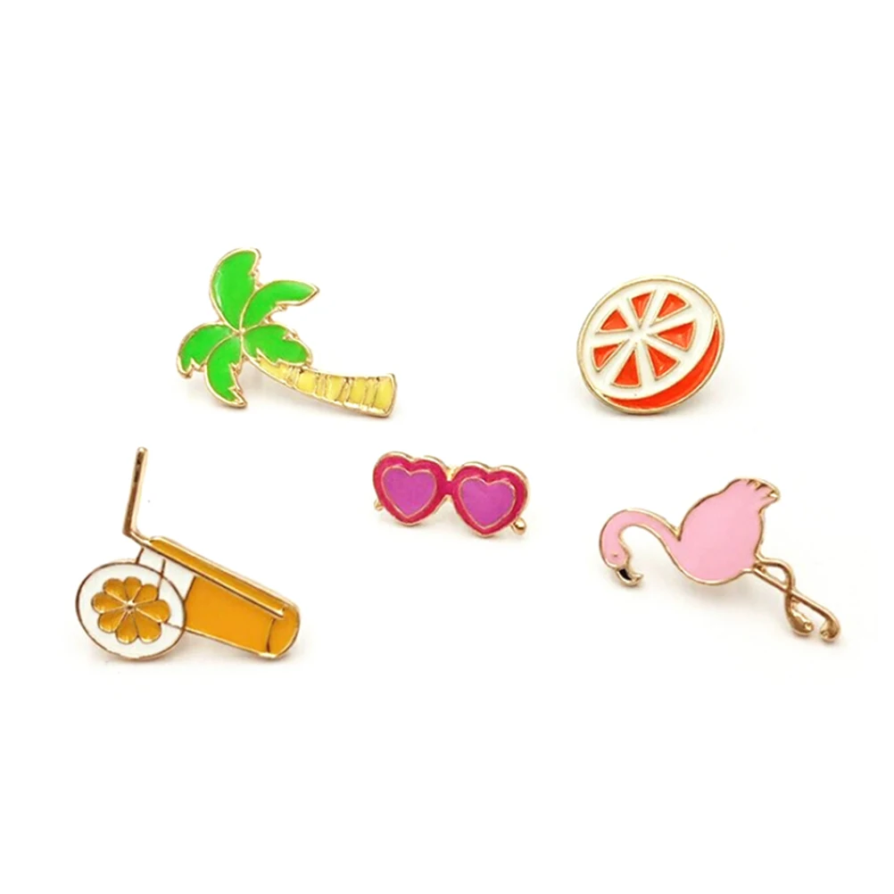 Еда напиток дерево Радуга значок одежда значки на одежду рюкзак украсить обувь