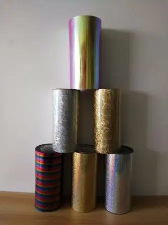 Бесплатная доставка 1 лист 10 &quotx 20&quot/25 см x 50 Голограмма лазерная теплопередача