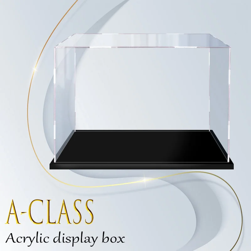 

Прозрачная акриловая коробка для демонстрации игрушек, Пылезащитная многоразмерная коробка для демонстрации игрушек