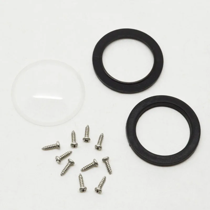 Новый водонепроницаемый корпус чехол стеклянная крышка объектив сменный