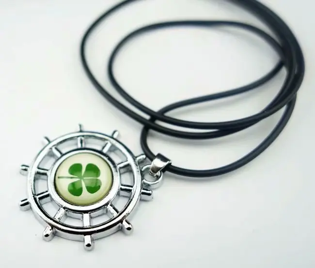 

YQTDMY 20 pcs Four Leaf Clover Pendants Women Choker Jewelry Clover Trendy