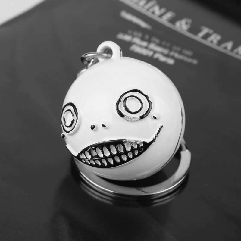 Модные игровые украшения NieR Automata брелки с роботом 2B Emil No2 Тип B металлический