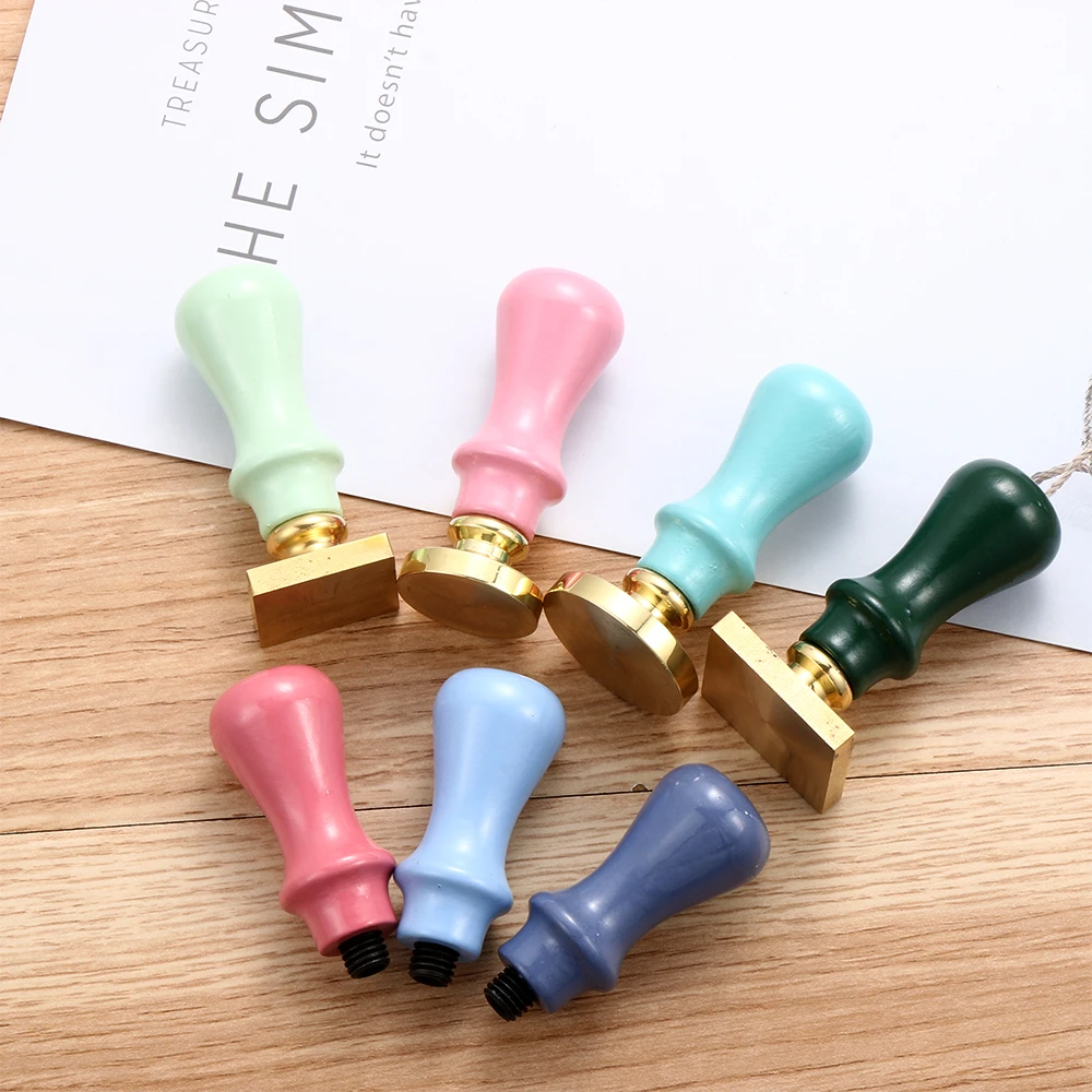 1 шт. аксессуары для печати красок макарон печать на деревянной ручке штампы