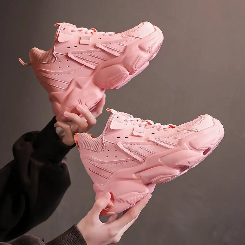 

Women's Shoes Casual Shoes Spring Sneakers Superstar Platform Tennis Female Woman-shoes Fashion Thick Sole Trainers Roses 2021 C