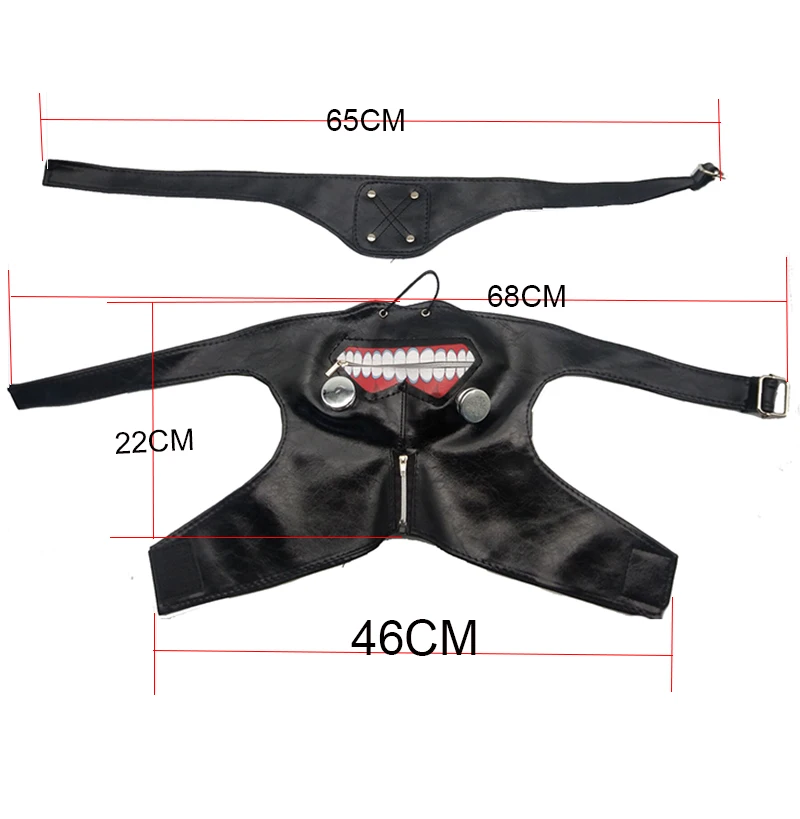 Аниме Токио вампиры для косплея канеки кэна Маскарадная маска парик