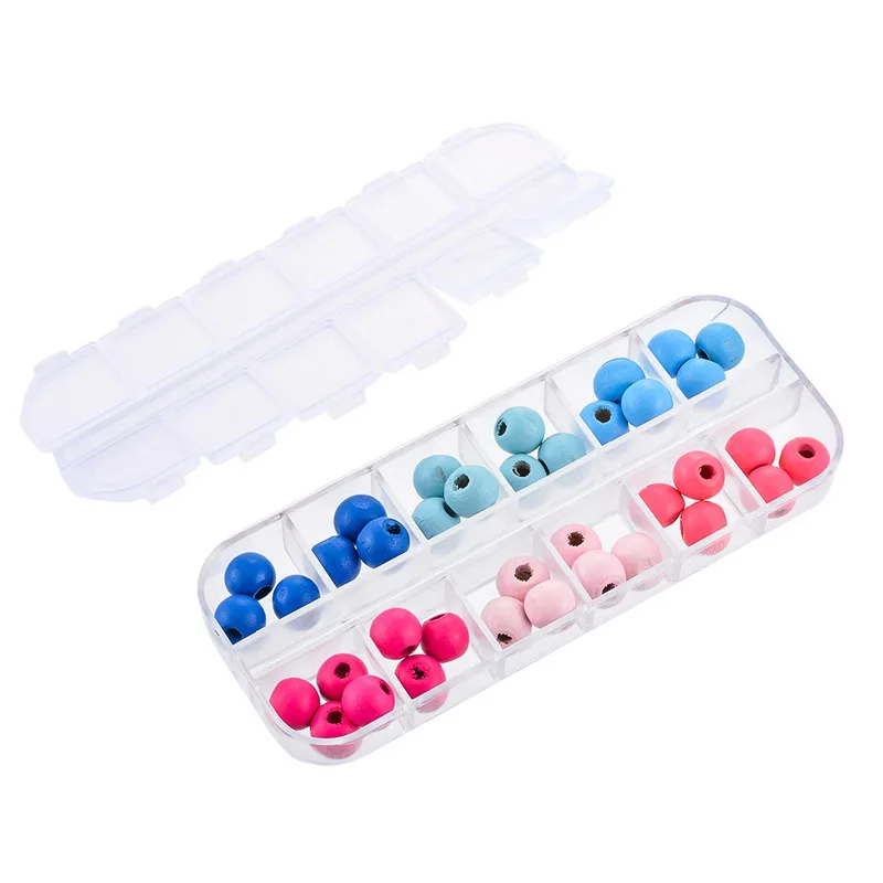 Акриловые ватные палочки держатель для хранения прозрачная коробка макияжа