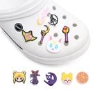 Новинка, одиночная распродажа, 1 шт., подвеска для обуви из ПВХ, аксессуары для обуви, украшение для обуви для Croc JIBZбраслеты, для детской вечеринки, строительные элементы