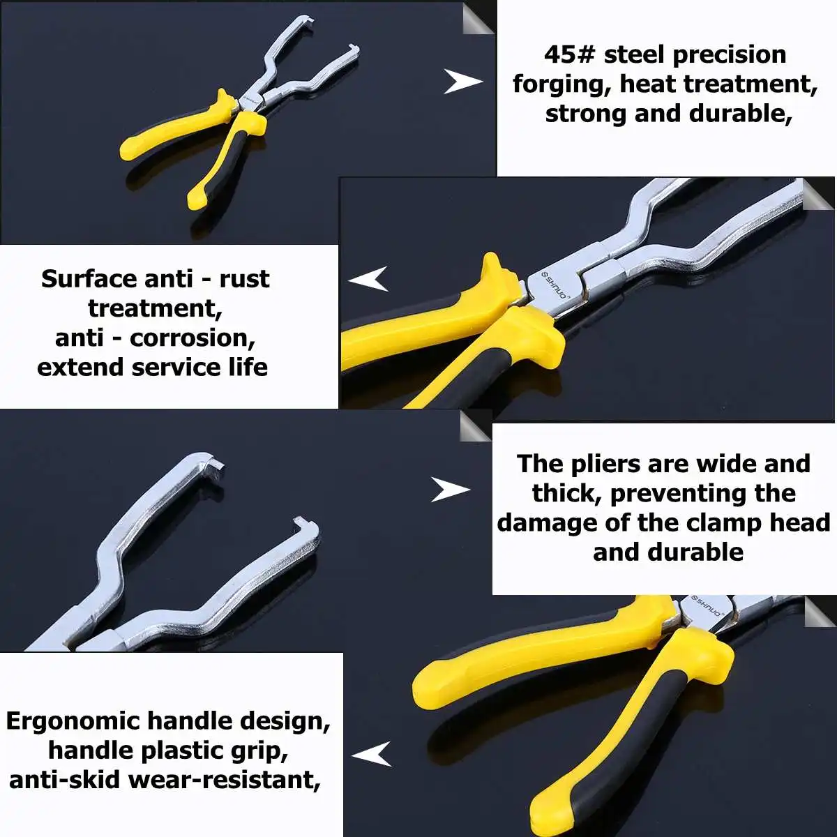 Соединительные фитинги для бензиновых труб из легированной стали плоскогубцы