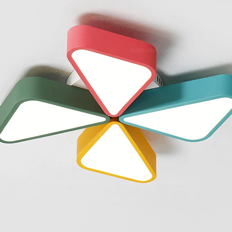 Детский светодиодный потолочный светильник для детской комнаты ветряная