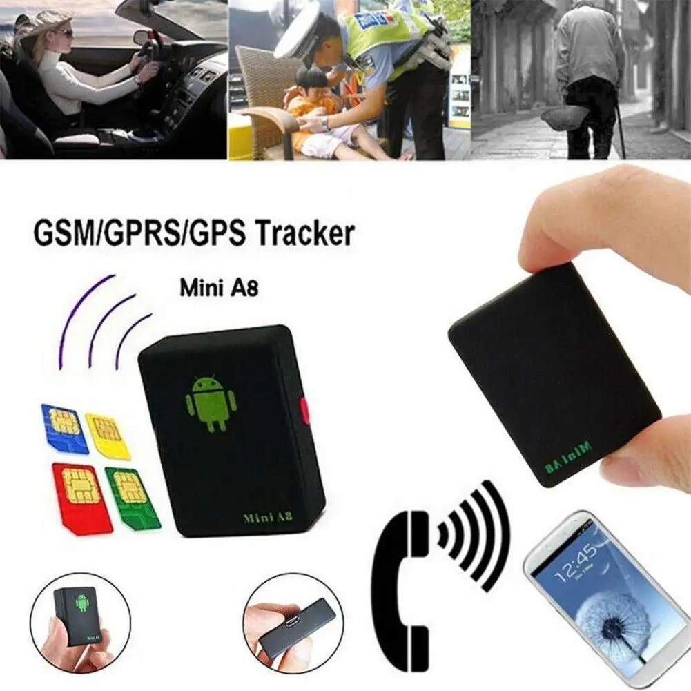 Портативный мини локатор в режиме реального времени для Gps отслеживания