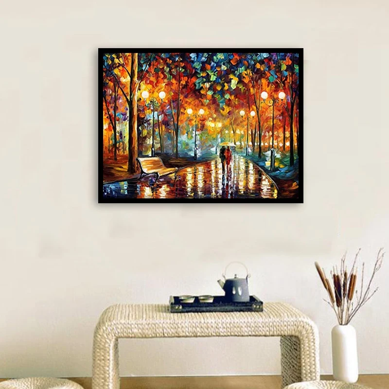 Набор для рисования по номерам 40х50см DIY масляная краска детей студентов