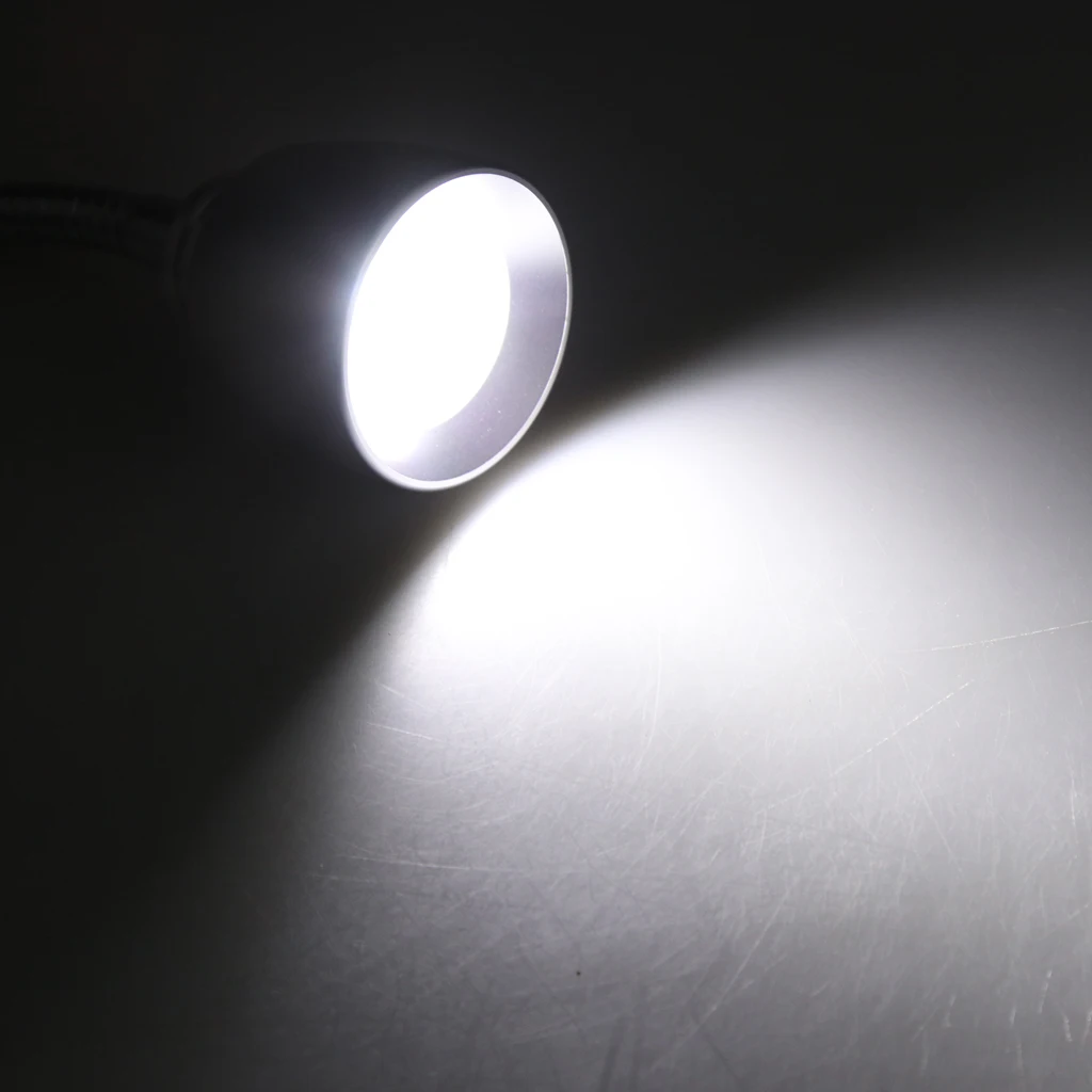 

12V 2W LED Flexible Gooseneck Reading Chart/map Light For Boat