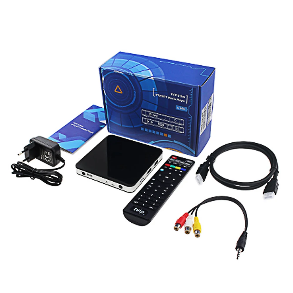 Procaja лучший Linux Smart tv Box tv IP605 Android tv Box 6,0 S905X 1GB 8GB опция 5G Wifi двойной Systerm Box с Sansat IP tv