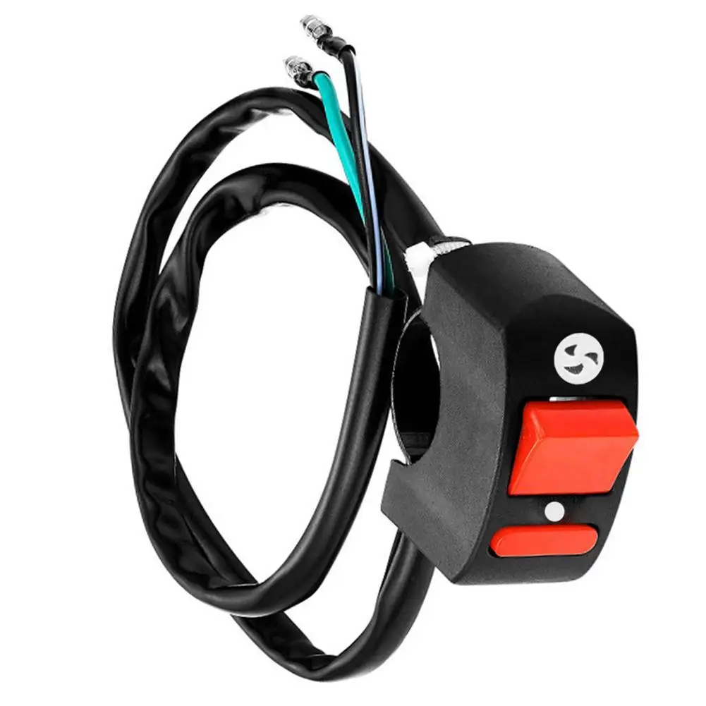 

Руль мотоцикла туман кнопка выключателя света ВКЛ-ВЫКЛ светодиодный налобный фонарь Ангельские глазки