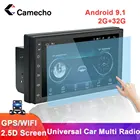 Camecho 2Din Автомагнитола Android 9,1 мультимедийный GPS плеер 2 din стерео универсальный для Volkswagen Nissan Hyundai Kia Toyota Passat