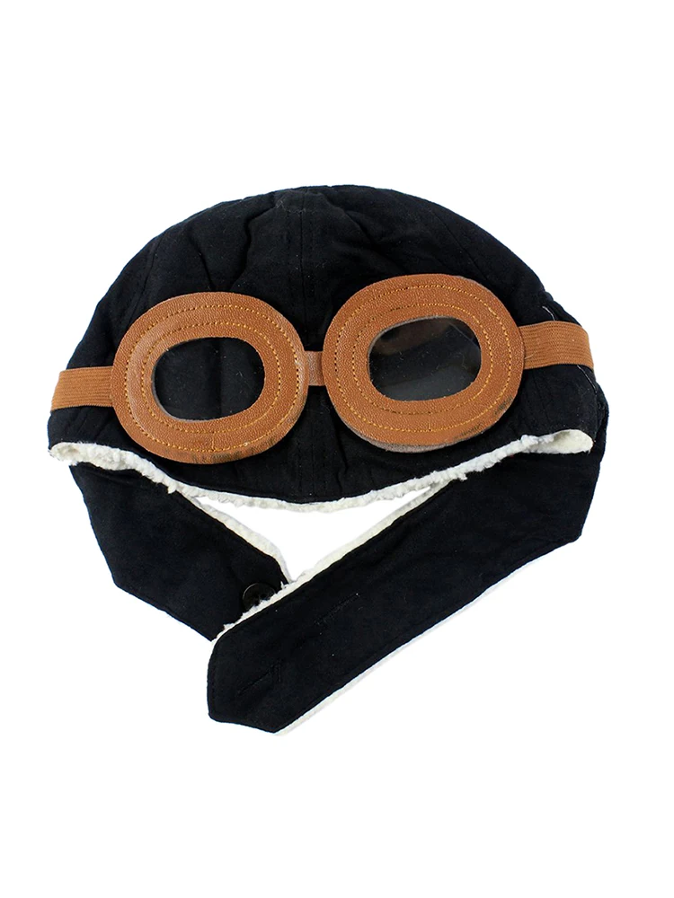 Детские шапки сезон осень зима бархатная модная шапка Авиатор с героями