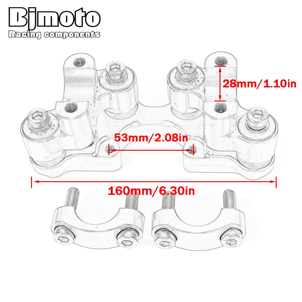 Кронштейн для руля ADV 390 790 2019 2020 Adventure 2021 1190