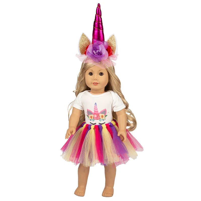 3pcs in 1 New lovely suits Fit for 18 inch American Girl And Accessories Dresses (Shoes are not included) | Игрушки и хобби