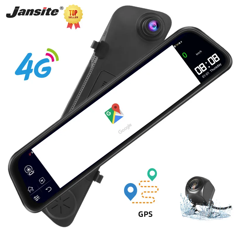 

Jansite Rearview Mirror Android Auto 1080P Navigator for cars Navigation Car Screen GPS Dashboard Dash Cam Android dvr Mirror