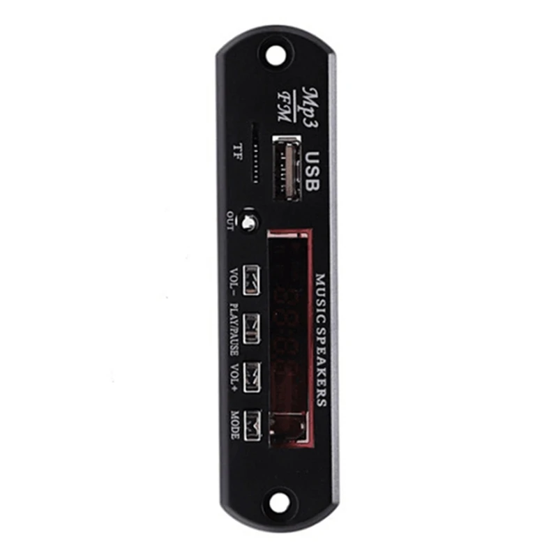 

2.0 Channel Bluetooth Amplifier Board Stereo 10W*2 MP3 Decoder Support FM APE MP3 WAV WMA USB Sound Card APP 12V