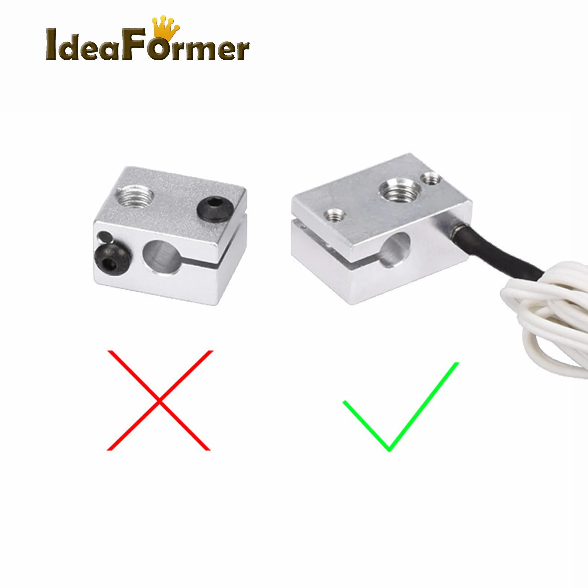 1 м/2 м датчик температуры для 3D-принтера высокотемпературная нить 350 градусов