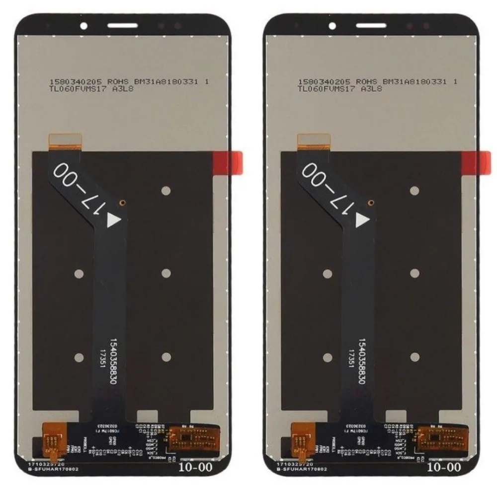Pantalla LCD para Xiaomi Redmi 5 Plus / Redmi 5 plus / Redmi 5 plus, repuesto de montaje de digitalizador con pantalla t&aacute;ctil, prueba 100-1